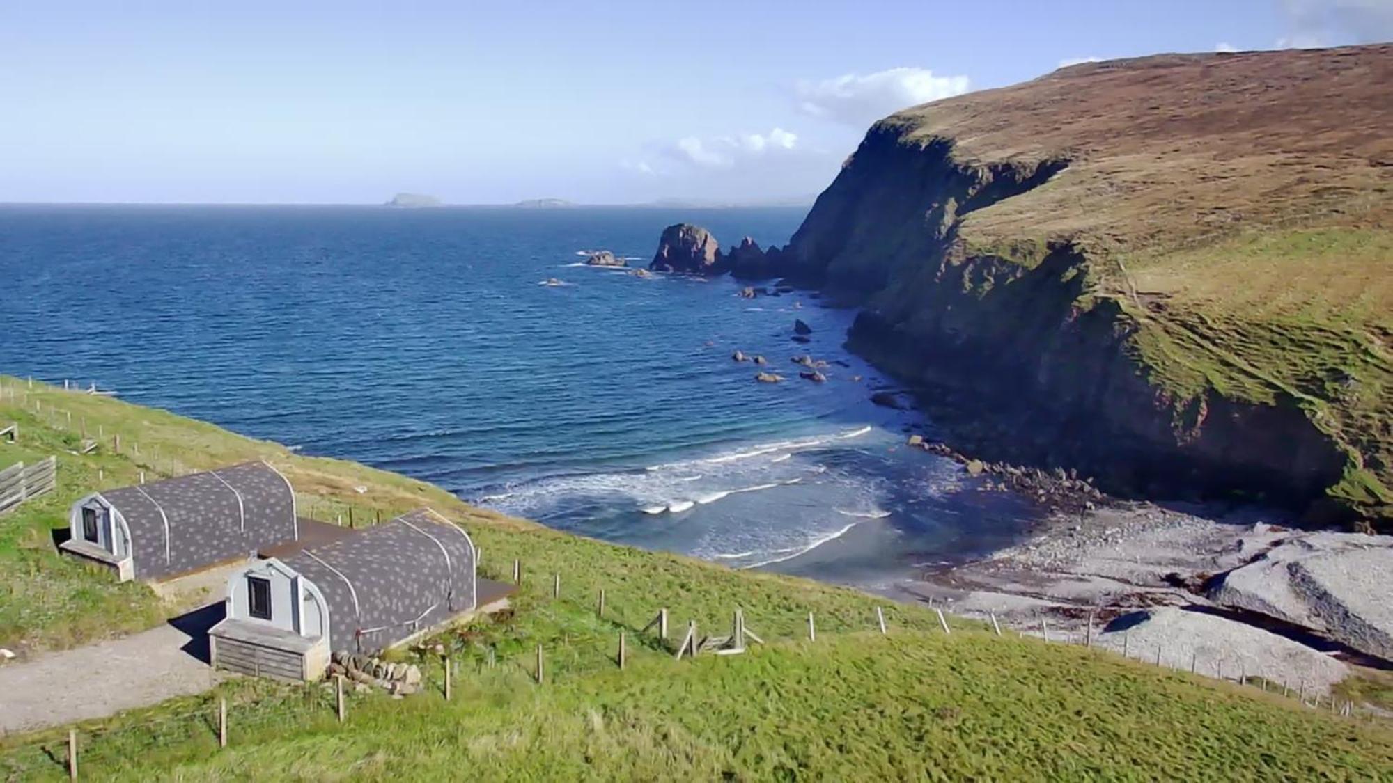 Seapods - Isle Of Lewis - Luxury En-Suite Pods On The Edge Of The Atlantic Ocean Aird Uig Esterno foto