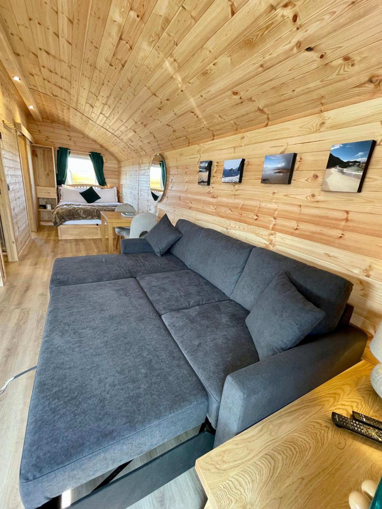Seapods - Isle Of Lewis - Luxury En-Suite Pods On The Edge Of The Atlantic Ocean Aird Uig Esterno foto