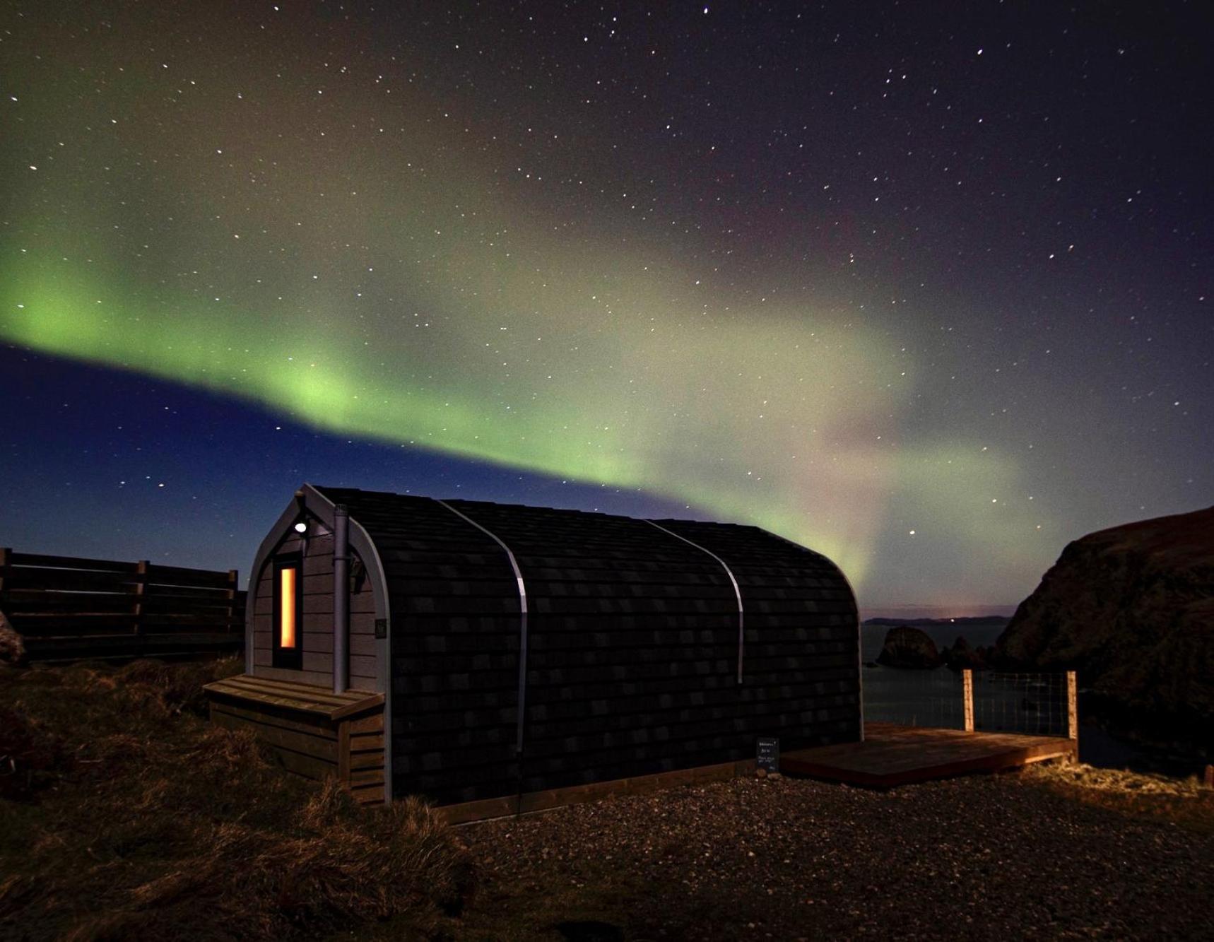 Seapods - Isle Of Lewis - Luxury En-Suite Pods On The Edge Of The Atlantic Ocean Aird Uig Esterno foto