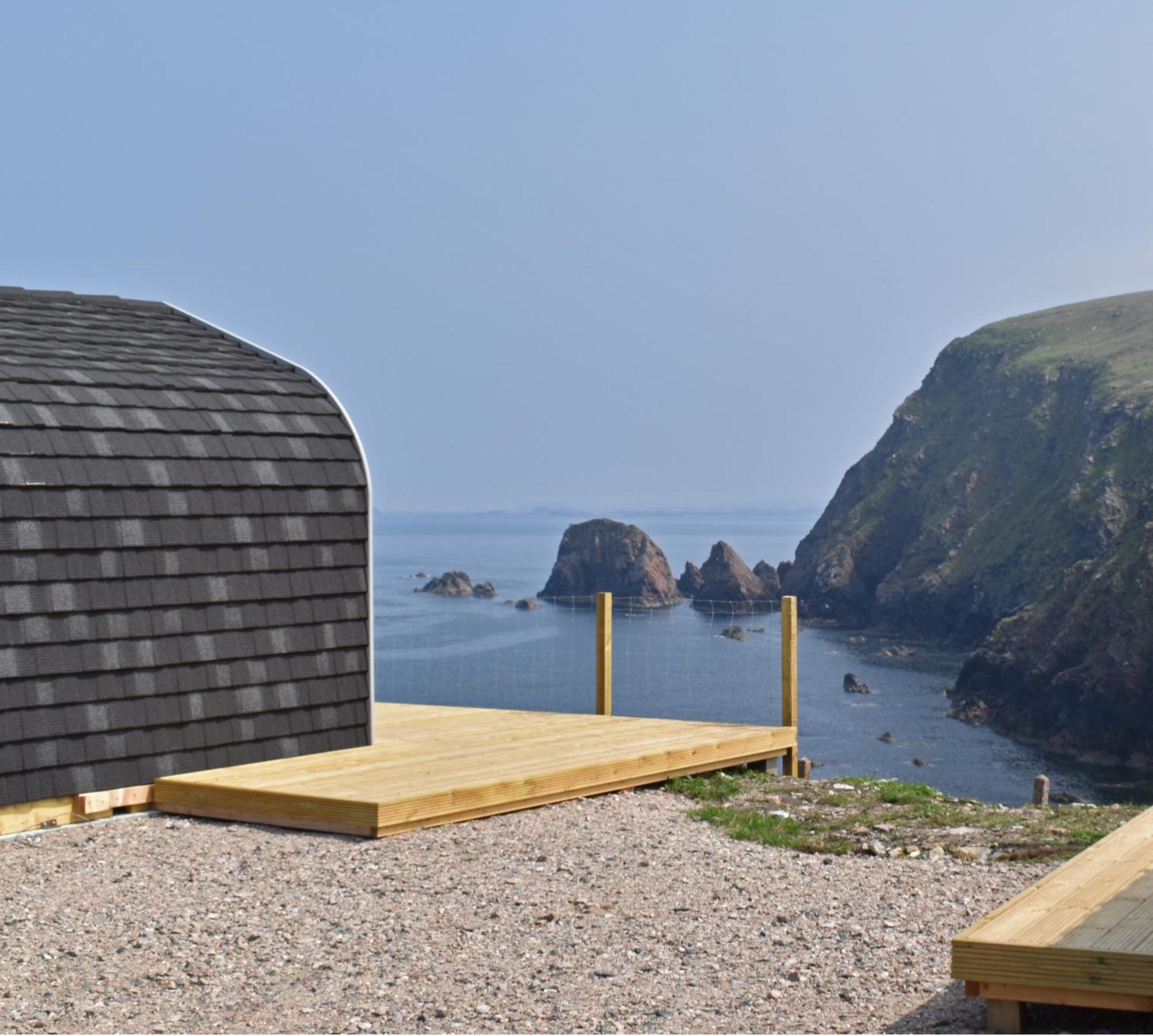 Seapods - Isle Of Lewis - Luxury En-Suite Pods On The Edge Of The Atlantic Ocean Aird Uig Camera foto