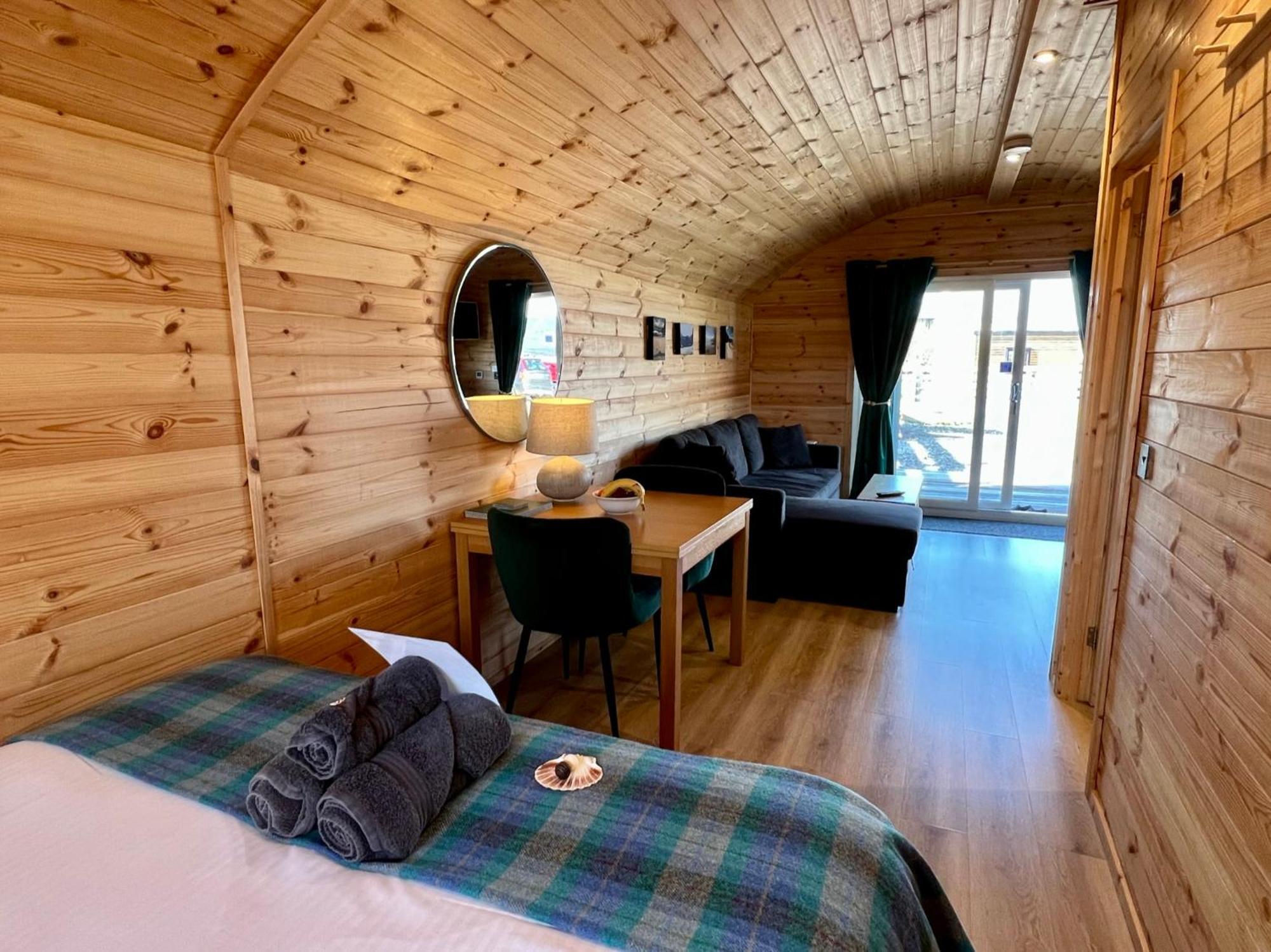 Seapods - Isle Of Lewis - Luxury En-Suite Pods On The Edge Of The Atlantic Ocean Aird Uig Esterno foto