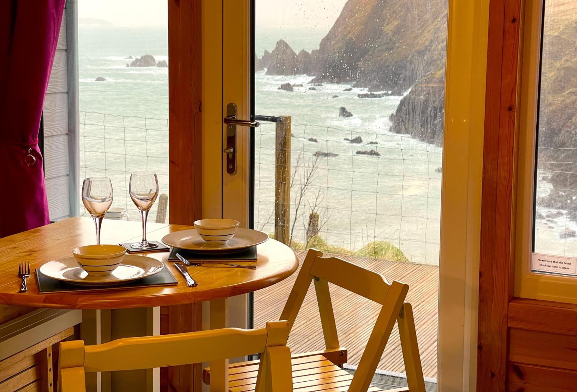 Seapods - Isle Of Lewis - Luxury En-Suite Pods On The Edge Of The Atlantic Ocean Aird Uig Esterno foto