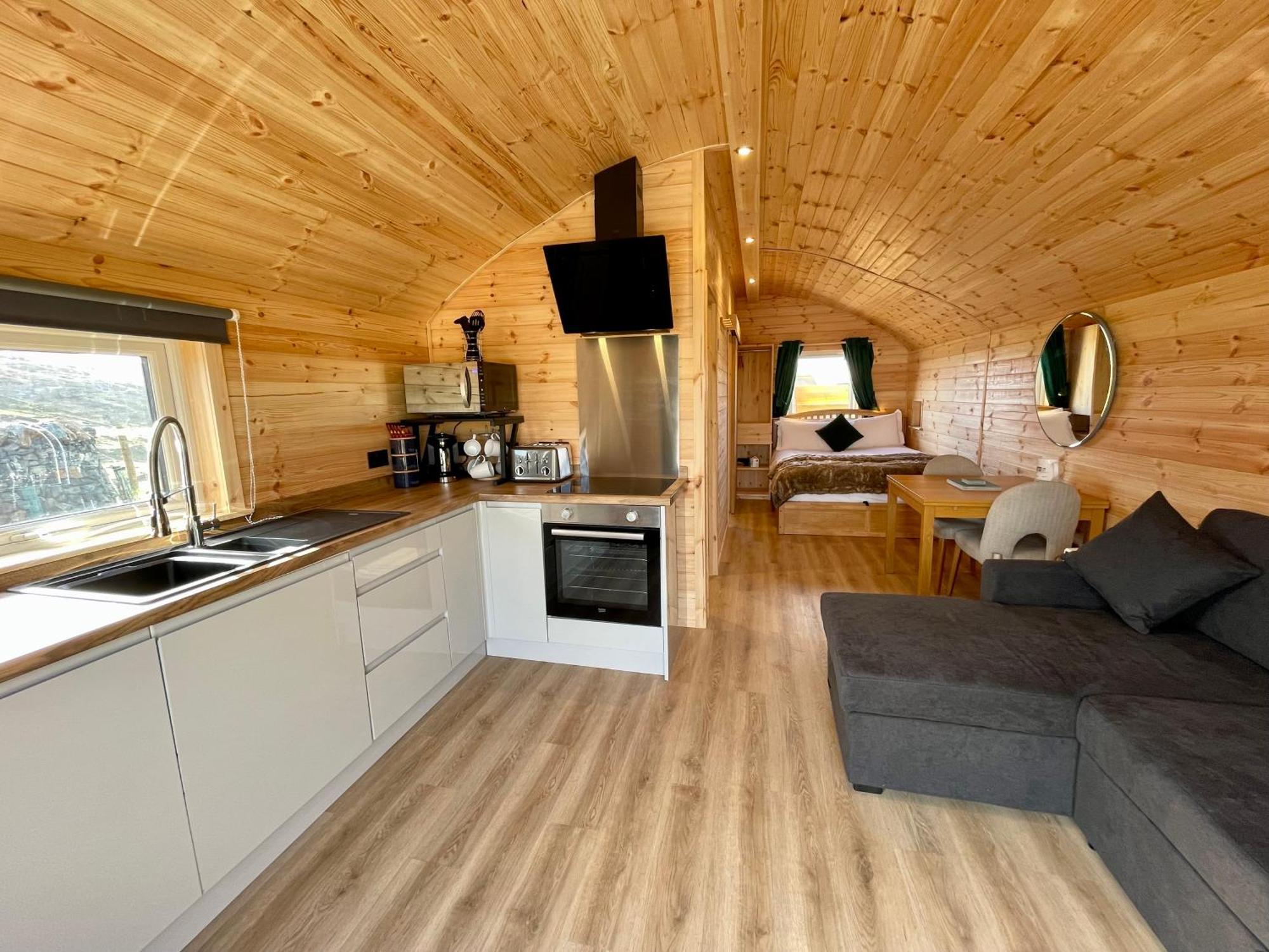 Seapods - Isle Of Lewis - Luxury En-Suite Pods On The Edge Of The Atlantic Ocean Aird Uig Esterno foto
