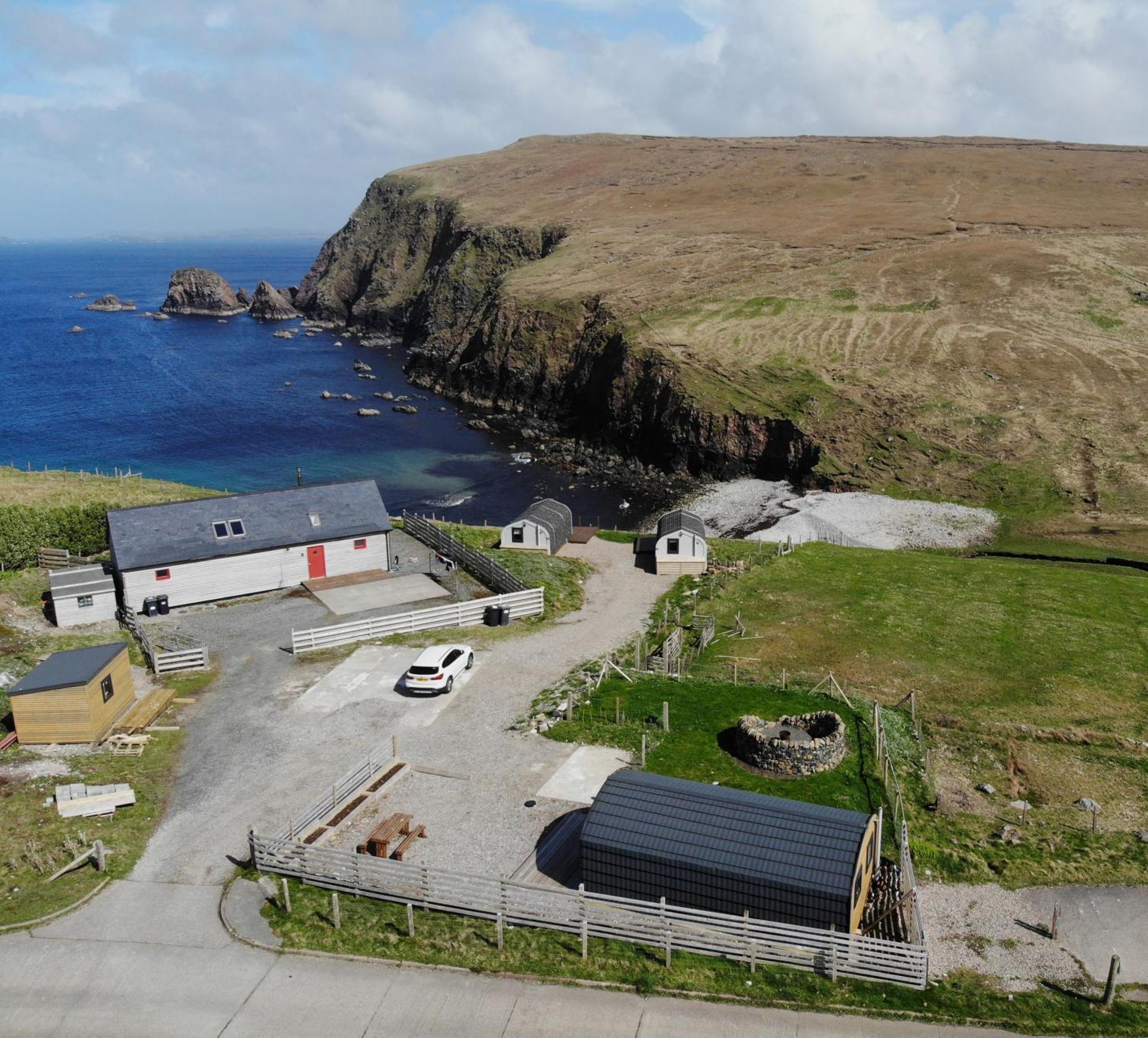 Seapods - Isle Of Lewis - Luxury En-Suite Pods On The Edge Of The Atlantic Ocean Aird Uig Esterno foto