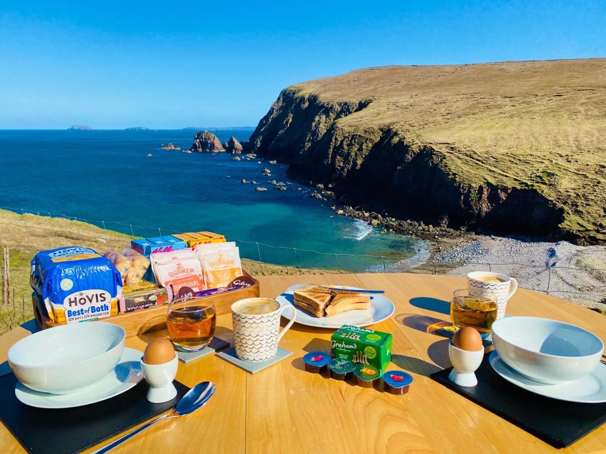 Seapods - Isle Of Lewis - Luxury En-Suite Pods On The Edge Of The Atlantic Ocean Aird Uig Esterno foto